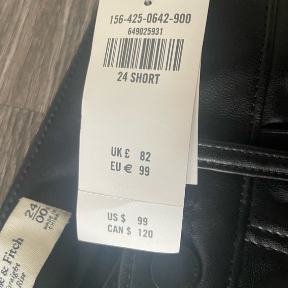 NWT Abercrombie Ultra High Rise Ankle Pant - Picture 3 of 6